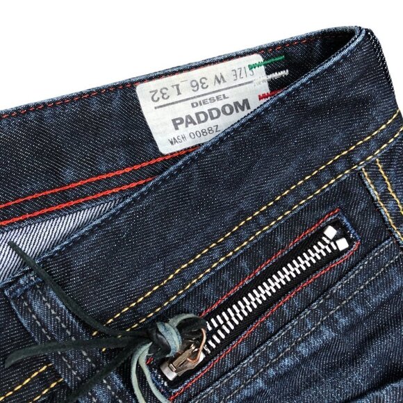 2006 Diesel Jeans Size 36 PADDOM Blue - Picture 9 of 9